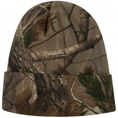 Skullies & Beanies Men's Breakup 12 Inch Knit Cap - Realtree All Purpose - CA11CYPVE51 $9.61