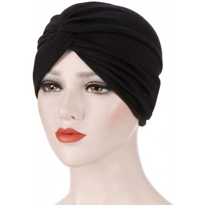 Skullies & Beanies 3Pack Womens Chemo Hat Beanie Turban Headwear for Cancer Patients - Style 10 - CF198AZMDZW $20.49