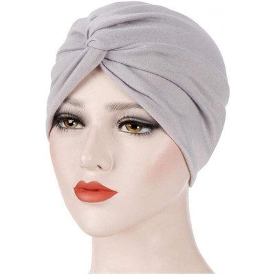 Skullies & Beanies 3Pack Womens Chemo Hat Beanie Turban Headwear for Cancer Patients - Style 10 - CF198AZMDZW $20.49