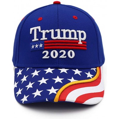 Baseball Caps Donlad Trump MAGA Keep America Great Trump 2020 Hat Camo Baseball Outdoor Cap for Men or Women - Hat-a-blue - C...