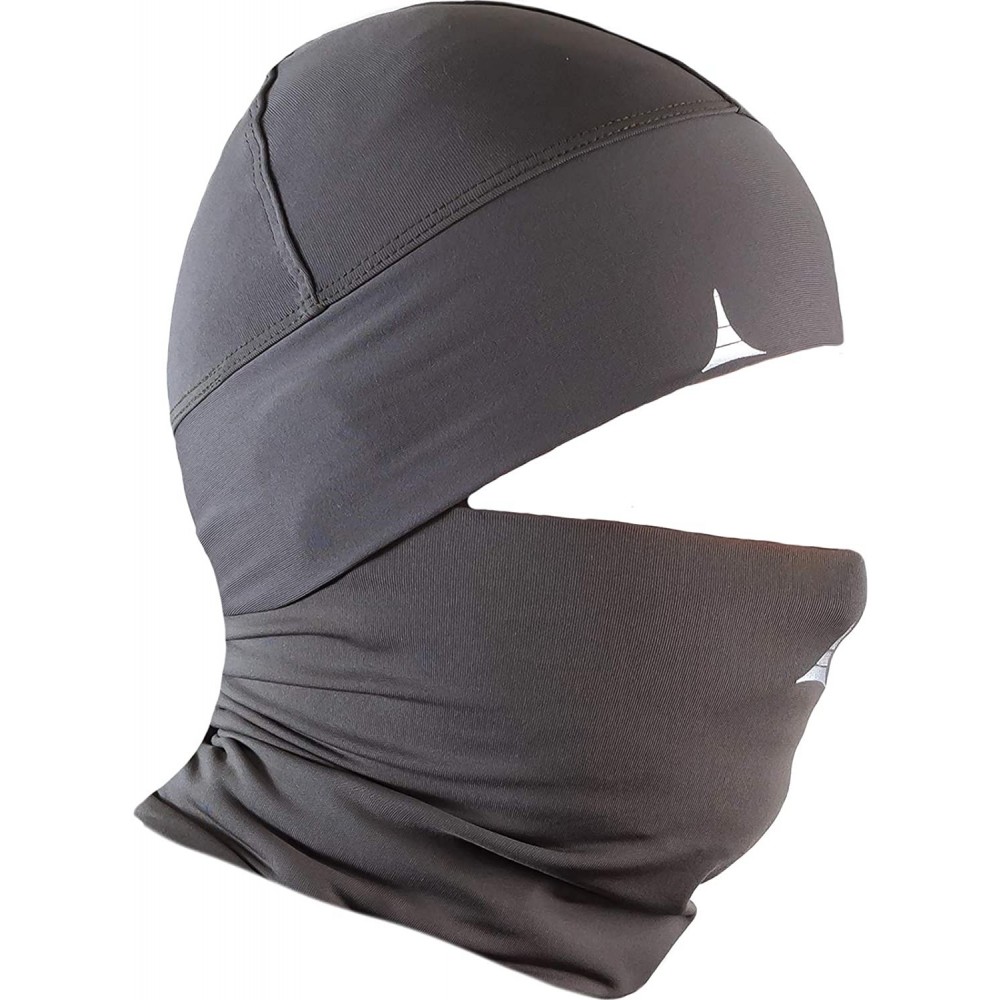 Balaclavas Face Mask Bandana + Helmet Liner Skull Cap Beanie Anti Dust- Wind & Cycling Pack - Kaki - C6198A3QXHK $14.48