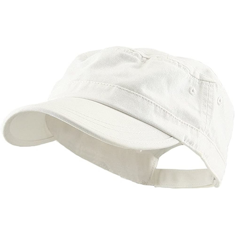 Baseball Caps Women's Enzyme Washed Cotton Twill Cap (White) - CP111GHY7K7 $8.72