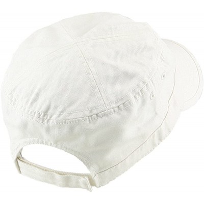 Baseball Caps Women's Enzyme Washed Cotton Twill Cap (White) - CP111GHY7K7 $8.72