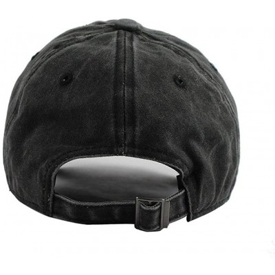 Baseball Caps Baseball Caps Roger Federer Adjustable Pigment Dyed Dad Hat Snapback Unisex - Black - C11949UMLDO $18.97
