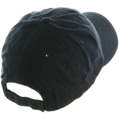 Baseball Caps Low Profile Dyed Cotton Twill Cap - Navy - C6112GBSNMP $10.34