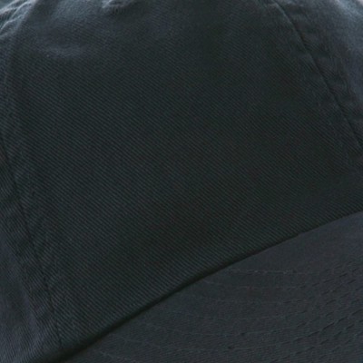 Baseball Caps Low Profile Dyed Cotton Twill Cap - Navy - C6112GBSNMP $10.34