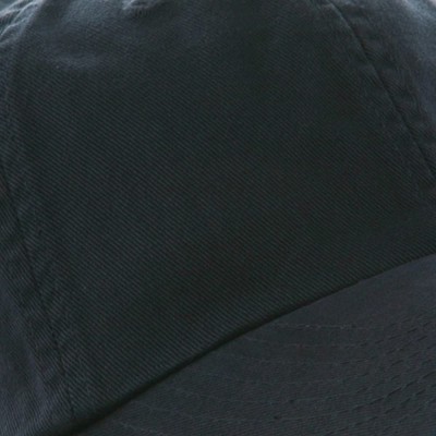 Baseball Caps Low Profile Dyed Cotton Twill Cap - Navy - C6112GBSNMP $10.34