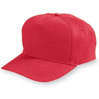 Baseball Caps Mens 6202 - Red - C9115PSNV0F $7.29