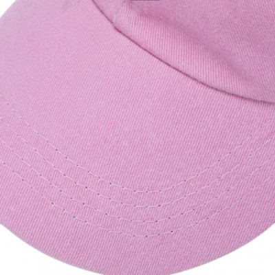 Skullies & Beanies Washed Baseball Adjustable Distressed Classic - Pink - CJ18SRUYEL4 $8.16