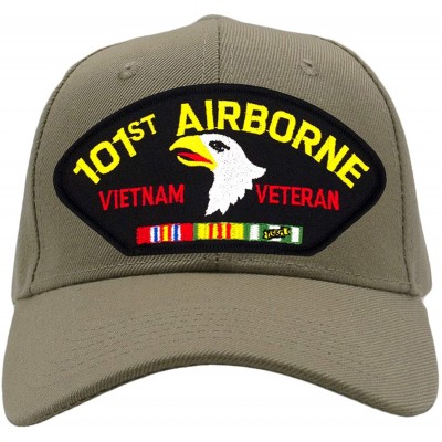 Baseball Caps 101st Airborne Division - Vietnam Veteran Hat/Ballcap Adjustable One Size Fits Most - Tan/Khaki - C418RSALQAM $...