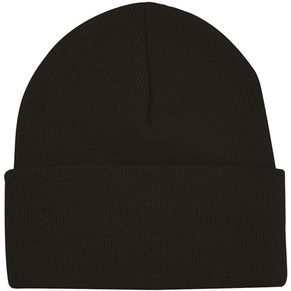 Skullies & Beanies Caps & Bags Mens Made in The USA Beanie - Black - CR11CYQH1JN $10.63