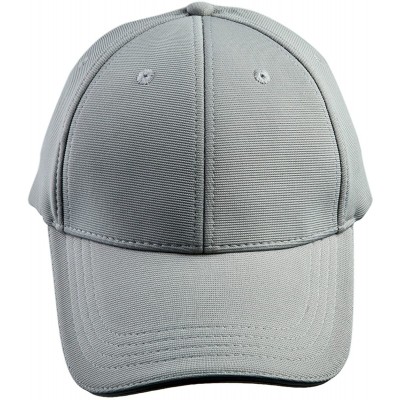 Baseball Caps Classic Solid Color Camo Baseball Cap Adjustable Sport Running Sun Hat - 02-light Grey - CT17XE4WCD7 $9.19