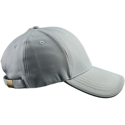 Baseball Caps Classic Solid Color Camo Baseball Cap Adjustable Sport Running Sun Hat - 02-light Grey - CT17XE4WCD7 $9.19