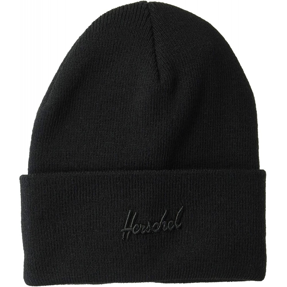 Skullies & Beanies Men's Aden - Black - C218CH7L4ZO $33.87