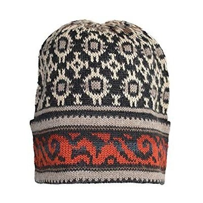 Skullies & Beanies Women's 100% Alpaca Wool Hat Knit Beanie Winter Volga Hat - CR18SKHQ4QZ $53.63
