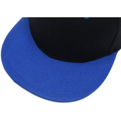 Baseball Caps Snapback Personalized Outdoors Picture Baseball - Blue 2 - C218I8Z3OC4 $10.29