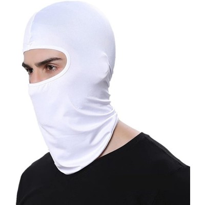 Balaclavas Outdoor Sport Mask Cycling Bike Bicycle Riding Cycling Full Face Mask Scarf Balaclava Headband Protection - White ...