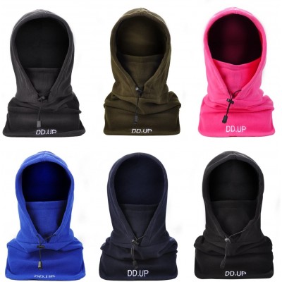 Balaclavas Balaclava Windproof Ski Mask Thermal Hood Heavyweight Winter Warm Motocycle Face Cover Hat for Mens and Women - C8...