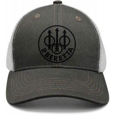 Baseball Caps Style Beretta-Logo- Snapback Hats Designer mesh Caps - Army-green-27 - CE18RH9X2XI $19.85