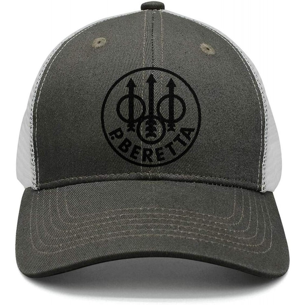 Baseball Caps Style Beretta-Logo- Snapback Hats Designer mesh Caps - Army-green-27 - CE18RH9X2XI $19.85