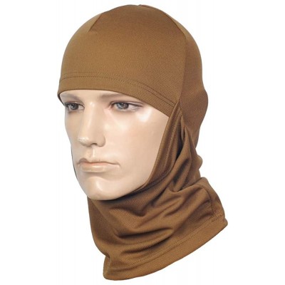 Balaclavas Ski Mens Military and Tactical Motorcycle Balaclava - Coyote Brown - CJ18M9GQO3M $12.67