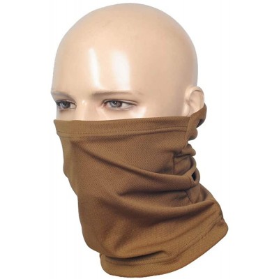 Balaclavas Ski Mens Military and Tactical Motorcycle Balaclava - Coyote Brown - CJ18M9GQO3M $12.67