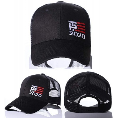 Baseball Caps Women Men Baseball Cap Embroidered Outdoor Casual Adjustable Sun Hat Baseball Caps - Black - CF18WOG8C8T $12.72