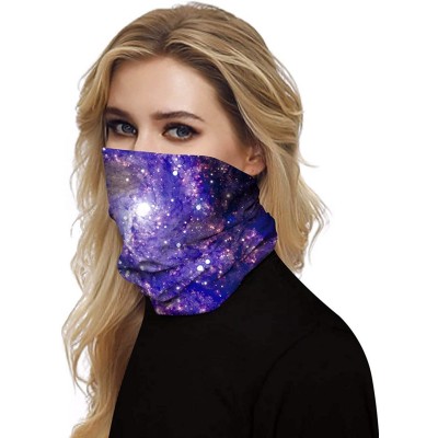 Balaclavas Gaiter Bandana Breathable Balaclava Protection - H-purple - CH197YCK4GZ $22.64