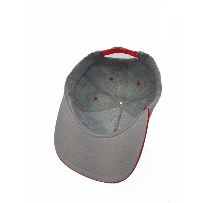 Baseball Caps 2 Packs Baseball Caps Blank Trucker Hats Summer Mesh Cap Flat Bill or Chambray Hats (2 for Price of 1) - CI18E2...