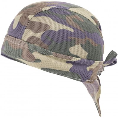 Skullies & Beanies Protection Sweatband Headband Breathable Halloween - Camo 01 - CB18SO4M0IL $11.29