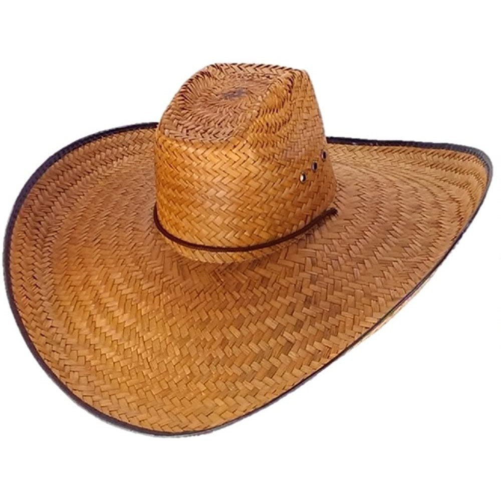 Cowboy Hats Brand Sexy Tractor Farmer Landscape Garden Outback Outdoorsman Cowboy Hat - Honey - CM18QG2NZYY $34.44
