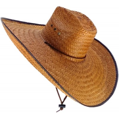 Cowboy Hats Brand Sexy Tractor Farmer Landscape Garden Outback Outdoorsman Cowboy Hat - Honey - CM18QG2NZYY $34.44