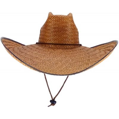 Cowboy Hats Brand Sexy Tractor Farmer Landscape Garden Outback Outdoorsman Cowboy Hat - Honey - CM18QG2NZYY $34.44