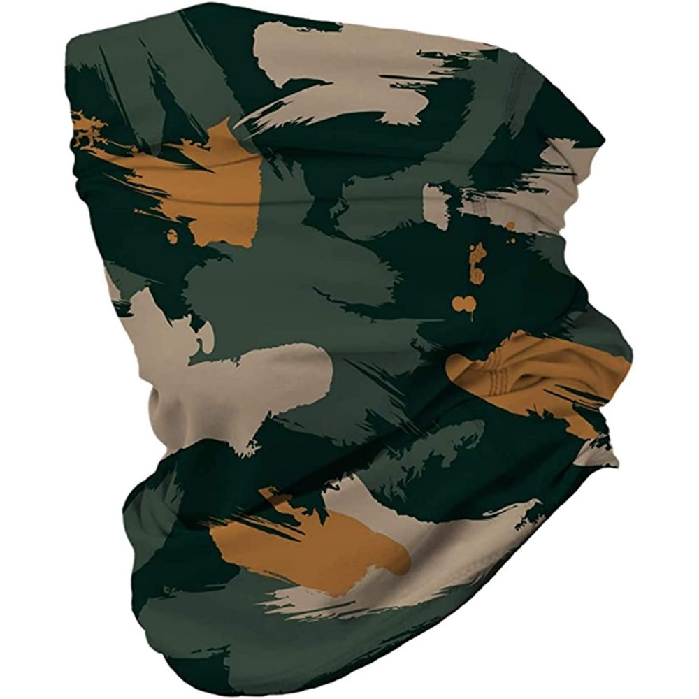 Balaclavas Camouflage Sunscreen Magic Turban Full face Shading Variety Scarf ice Silk Cool Summer Preferred - Colors5 - C0199...