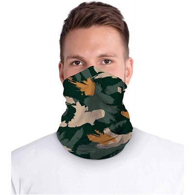 Balaclavas Camouflage Sunscreen Magic Turban Full face Shading Variety Scarf ice Silk Cool Summer Preferred - Colors5 - C0199...