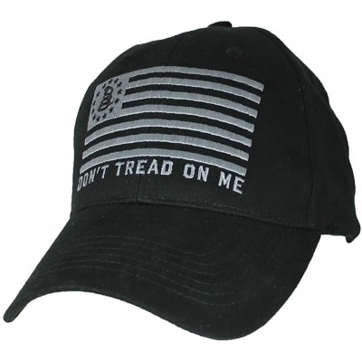 Baseball Caps Don't Tread on Me Gasden Flag baseball cap. Black - CE12NUGXJE4 $17.59
