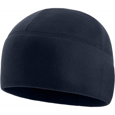 Skullies & Beanies Watch Cap Fleece 260 Mens Winter Hat Military Tactical Skull Cap Beanie - Dark Navy Blue - C8187OAXXZA $13.20