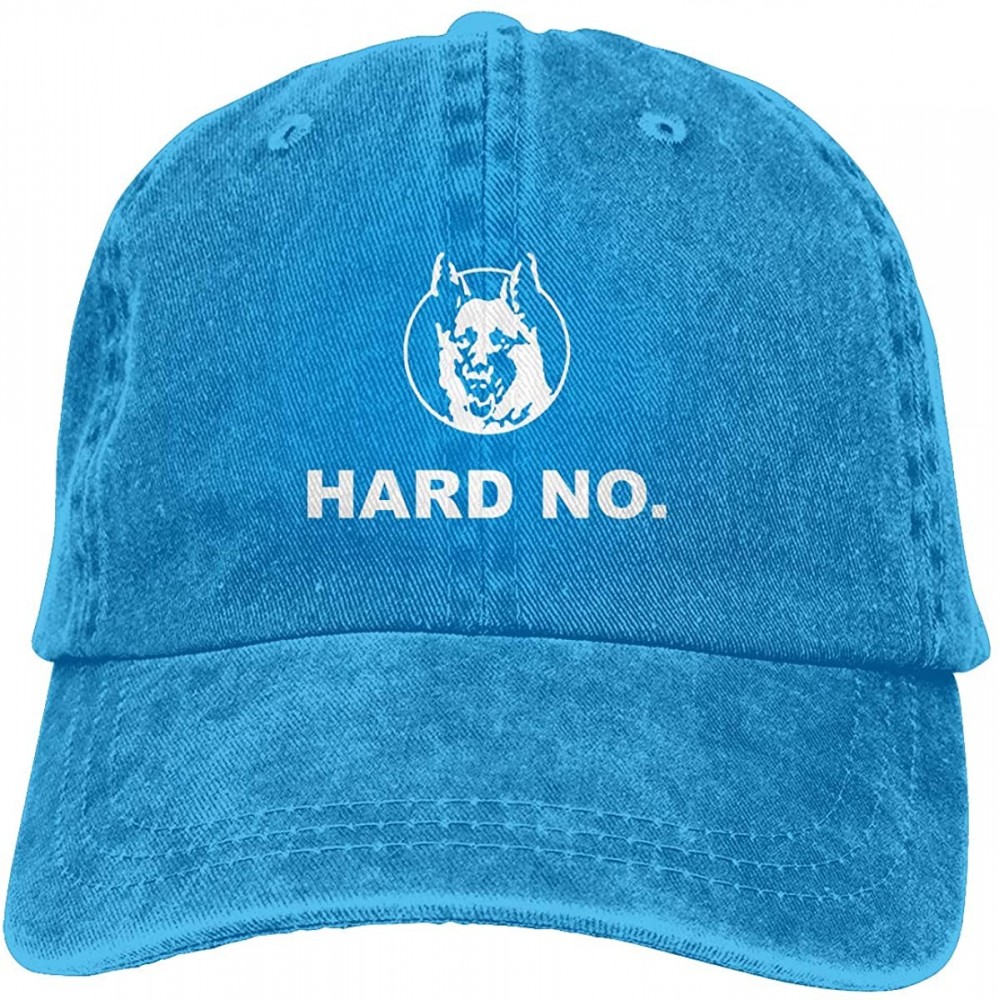 Cowboy Hats Hard No Letterkenny Fashion Adjustable Cowboy Cap Baseball Cap for Women and Men - Blue - C118QXKSYSX $19.65