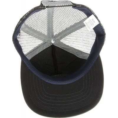 Baseball Caps Mens Fear The Sea Trucker Hat - Black - CC18876GQ7C $25.20