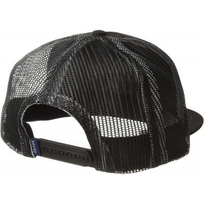 Baseball Caps Mens Fear The Sea Trucker Hat - Black - CC18876GQ7C $25.20