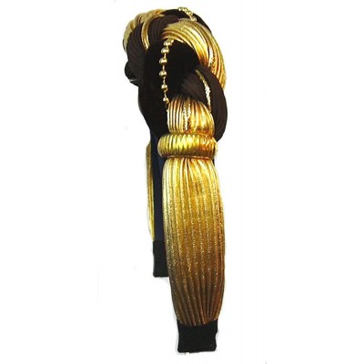 Headbands Hairband- Braided - Black/Taupe/Gold - CL113D5AQ7H $10.90