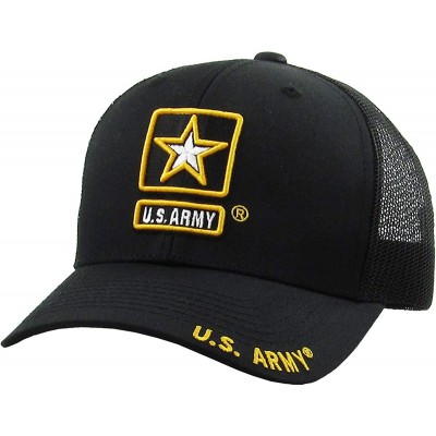 Baseball Caps US Army Official Licensed Premium Quality Only Vintage Distressed Hat Veteran Military Star Baseball Cap - CO18...