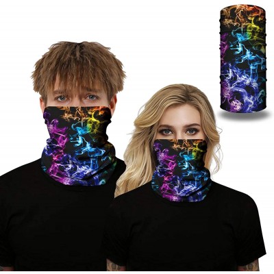 Balaclavas Bandanas Rave 3d Print Face Mask Cover Outdoors Protect from Dust Sun Wind Balaclava Headband for Unisex - CO197A4...