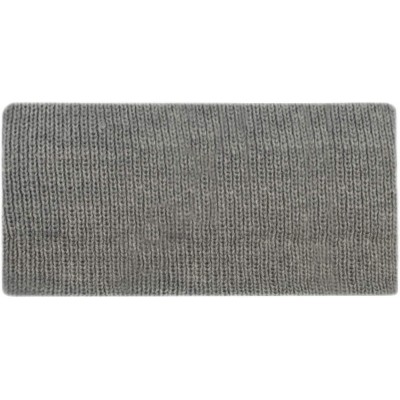 Headbands USA Made Stretch Headband - Light Grey - C11885WKXSL $22.54