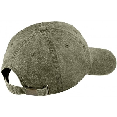 Baseball Caps Dolphin Embroidered Animal Series Low Profile Washed Cotton Cap - Khaki - CI12I2JKBAZ $14.69