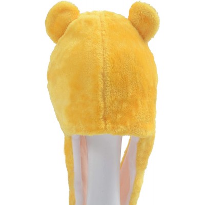 Skullies & Beanies Winter Animal Hat Set Cap 3-17yr Kids Cosplay Party Costume Toy - Winnie the Pooh - CT11QMIHMJX $10.57