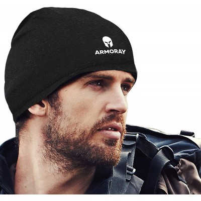 Skullies & Beanies ARMORAY Skull Cap Running Waterproof - BLACK - CK1939LLYSG $13.28