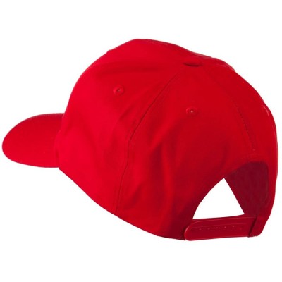 Baseball Caps River Rats Vietnam with Riverboat Embroidered Cap - Red - CZ11HPAM4JT $16.61