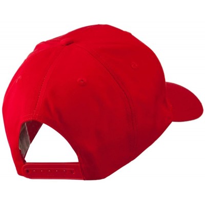 Baseball Caps River Rats Vietnam with Riverboat Embroidered Cap - Red - CZ11HPAM4JT $16.61