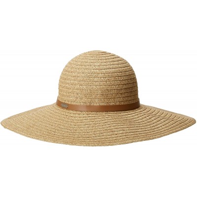 Sun Hats Women's Ramona Floppy Braid Wide Brim Sun Hat - Natural/Multi - CC11HUXGOKH $38.06